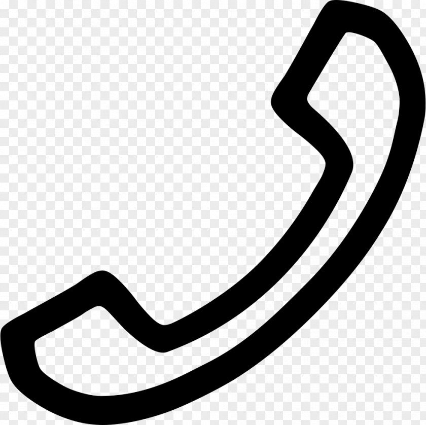 Make Phone Call Line White Clip Art PNG