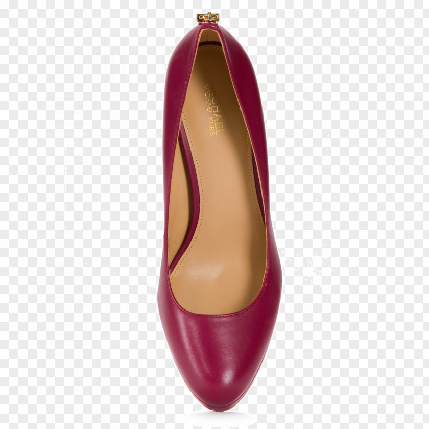 Mulberry Ballet Flat Magenta PNG