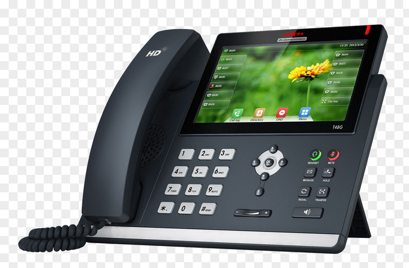 Yealink Sip-t48s Gigabit Voip Ip Phone VoIP Telephone Wideband Audio SIP-T23G PNG