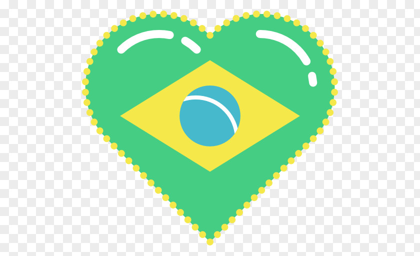Brazil Carnival Heart Clip Art PNG