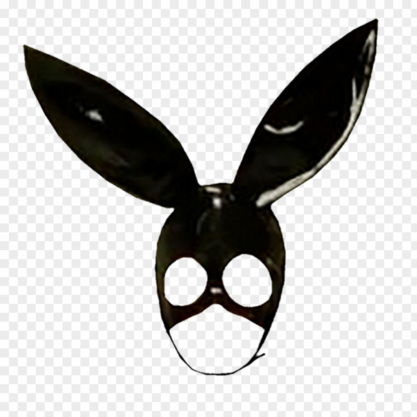 Bunny Mask Rabbit Ear Dangerous Woman Costume PNG