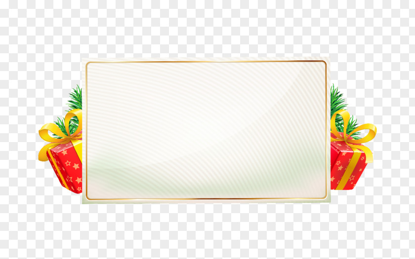 Christmas Borders And Frames Tinsel Picture Clip Art PNG