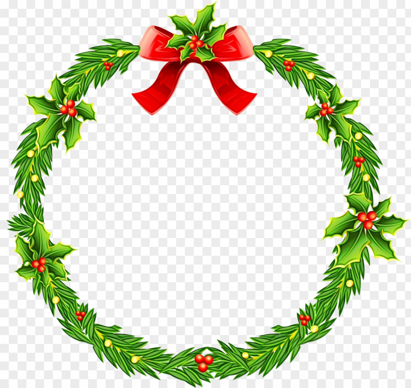 Christmas Day Wreath Decoration Clip Art Garland PNG