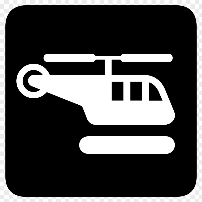 Helicopter Helipad Heliport Symbol PNG