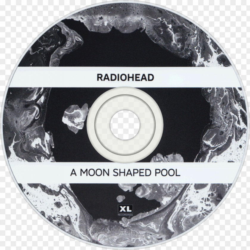 Radiohead A Moon Shaped Pool Compact Disc OK Computer XL Recordings PNG