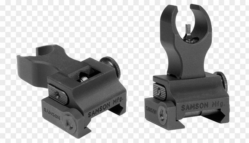 Front Sight Iron Sights Picatinny Rail Firearm M4 Carbine PNG
