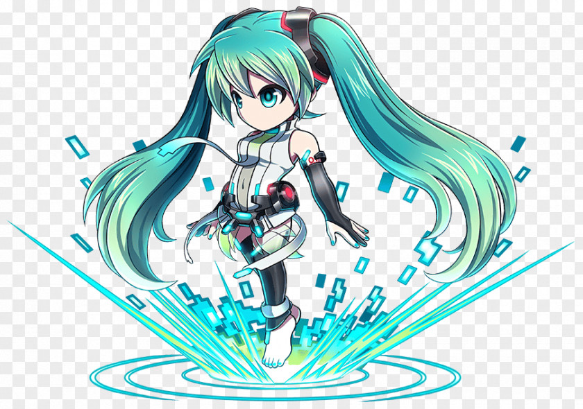 Hatsune Miku Brave Frontier Miku: Project Diva X Vocaloid DIVA F PNG