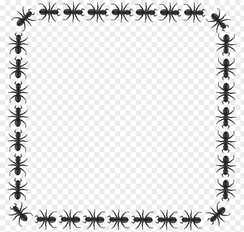 Holiday Border Clipart Ant Clip Art PNG