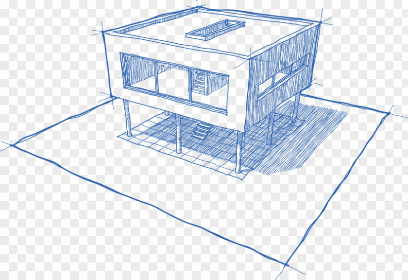 House Drawing Roof Sketch PNG