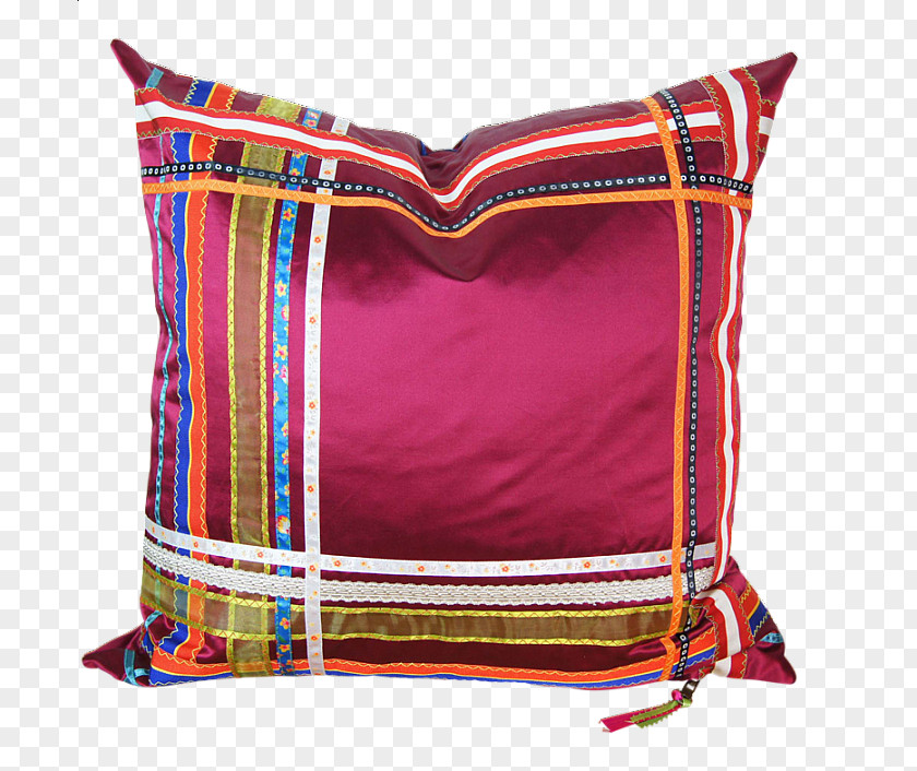 Pillow Throw Pillows Cushion Patchwork Rectangle PNG