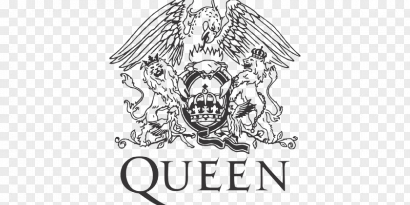 Queen Logo Musician Graphic Design PNG