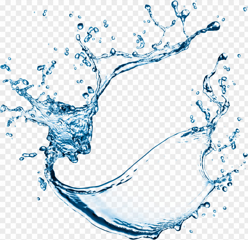 Water Drops Image Drinking Treatment Ionizer Mineral PNG
