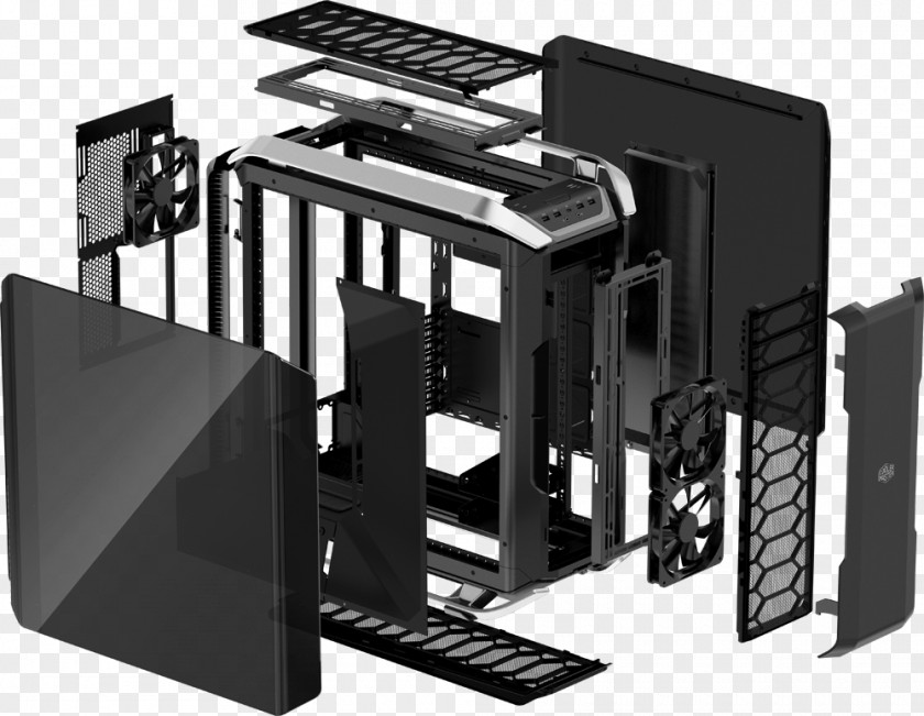 Computer Cases & Housings Power Supply Unit MicroATX Cooler Master PNG