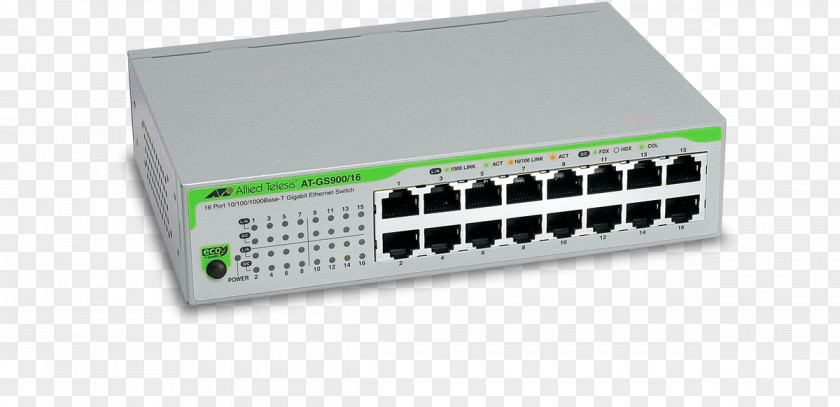 Network Switch Allied Telesis Gigabit Ethernet Port PNG