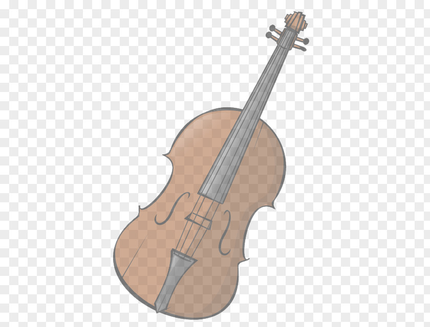 Violone Bass Violin String Instrument Musical Bowed PNG