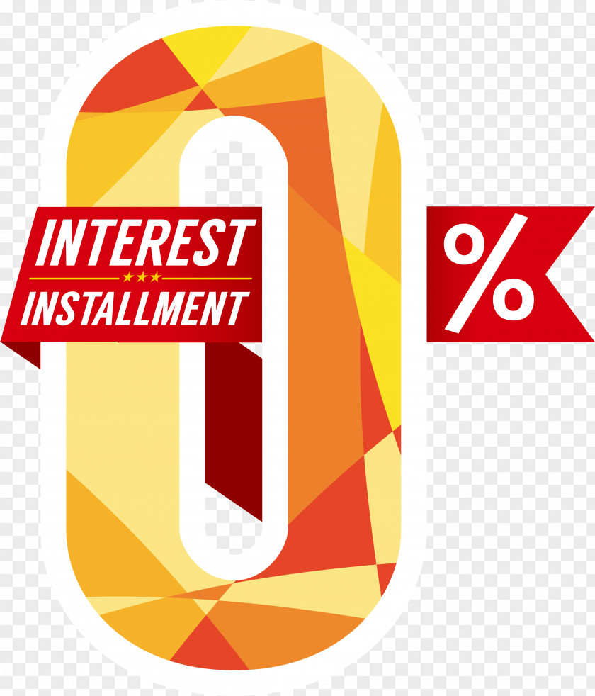 Zero Percent Interest Loan Percentage Payment PNG