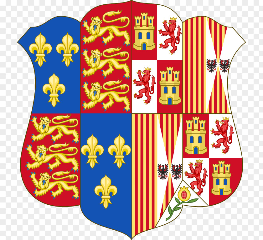 Aragon Vector Kingdom Of England House Tudor Royal Coat Arms The United List Wives King Henry VIII PNG
