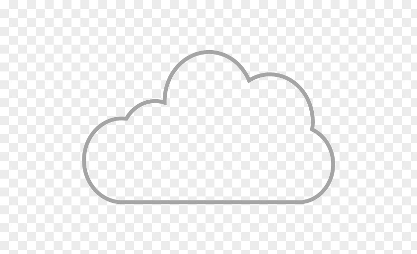 Cloud Share Font Line PNG