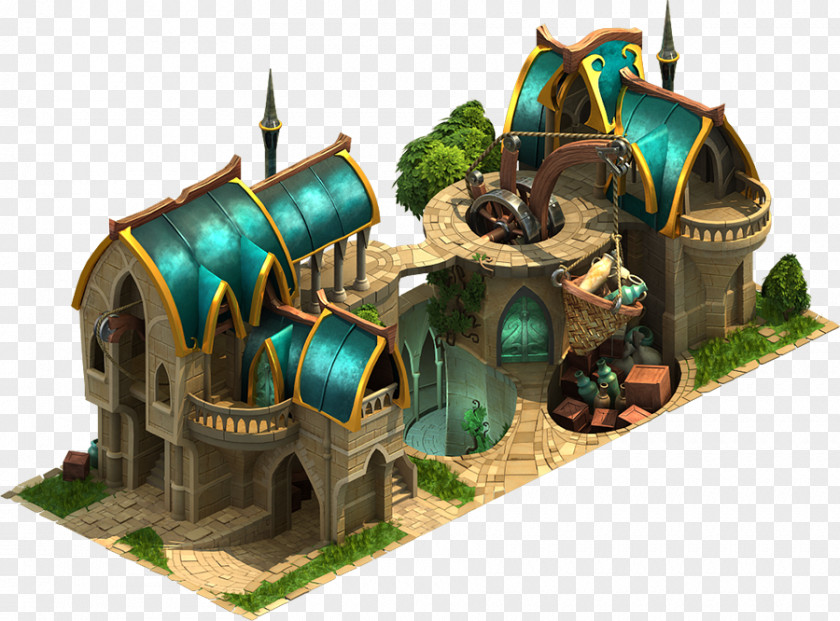 Elf Elvenar World City-building Game Fantasy PNG