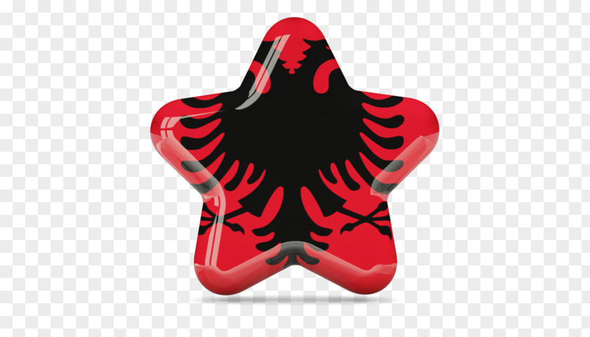 Flag Of Albania Double-headed Eagle Coat Arms PNG
