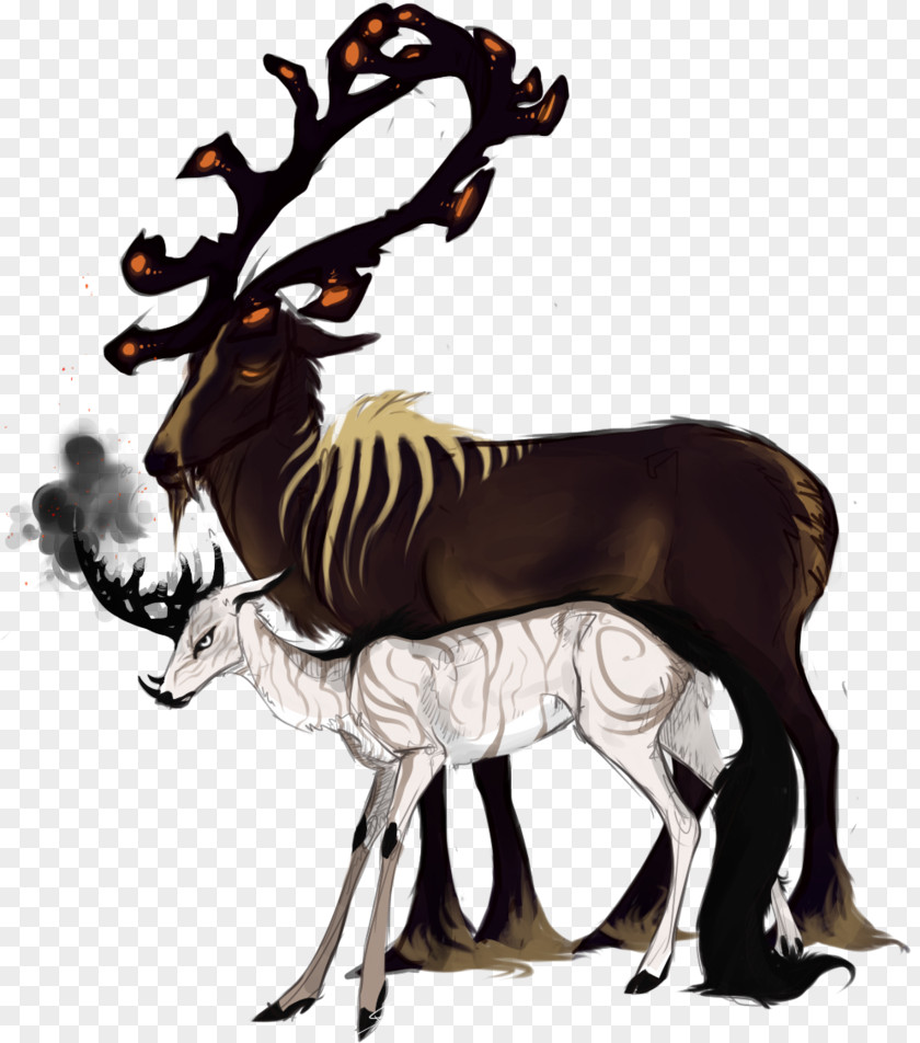 Reindeer Horse Antelope PNG