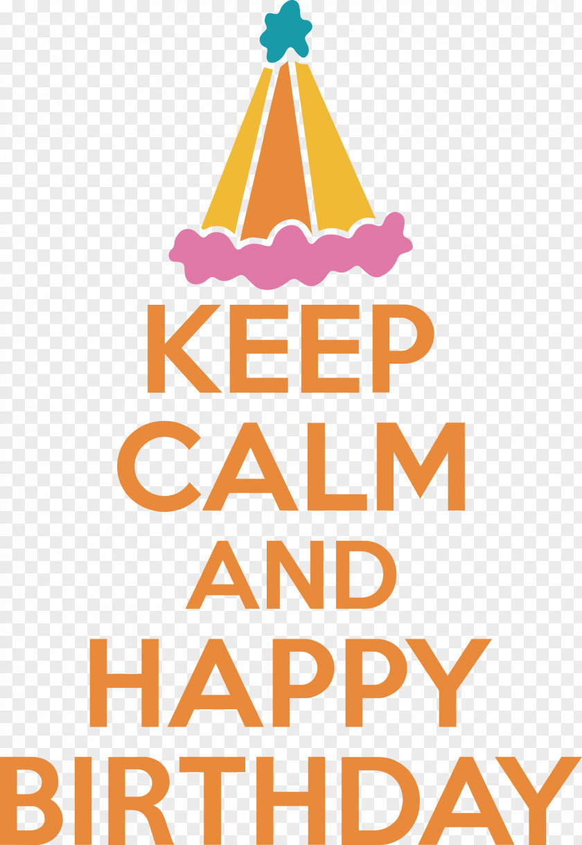 Birthday Keep Calm Happy PNG