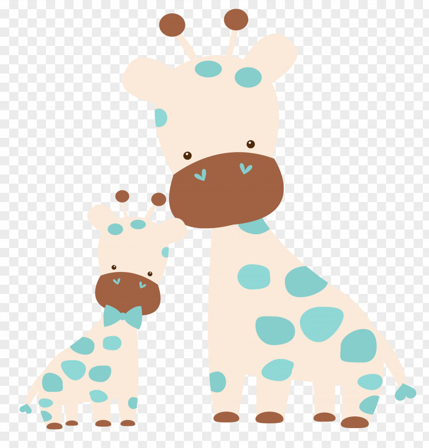 Giraffe Mother Clip Art PNG