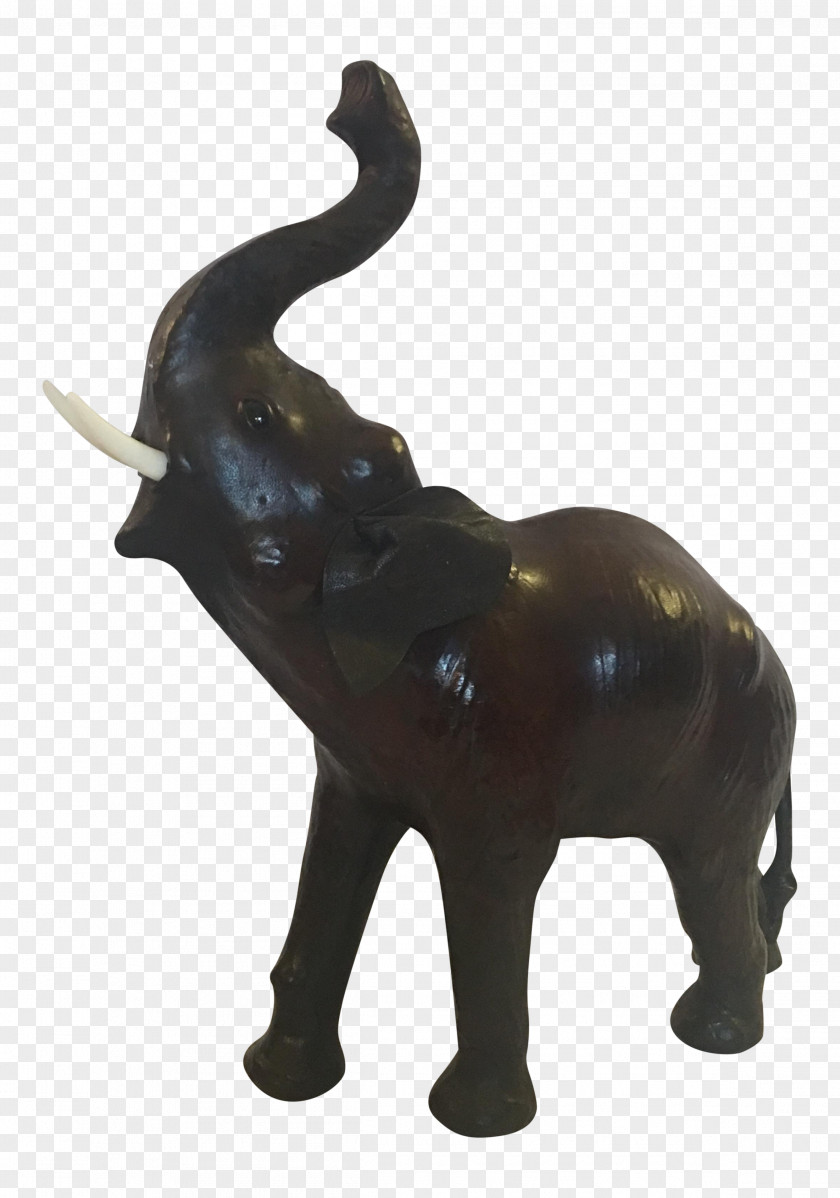 Golden Statue Indian Elephant African Sculpture Cattle Figurine PNG