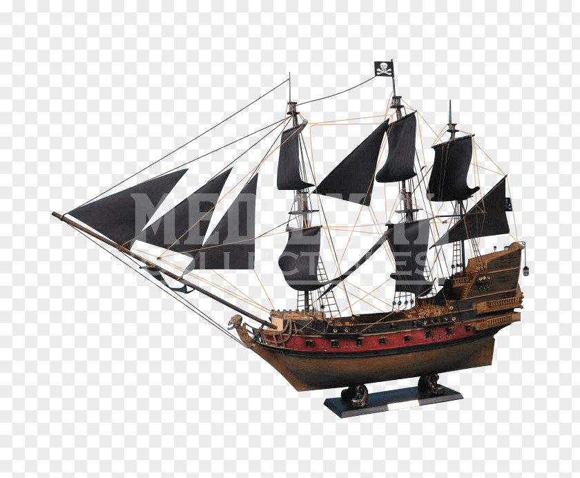Ship Adventure Galley Model Piracy Sailing PNG