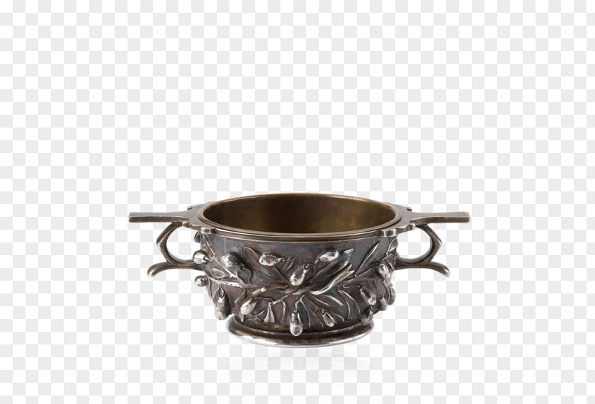 Silver Cup Metal Cookware PNG