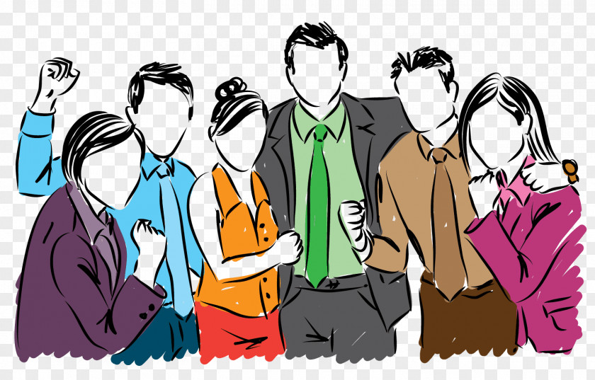 Team Members Illustration Stock Photography Vector Graphics Royalty-free Image PNG