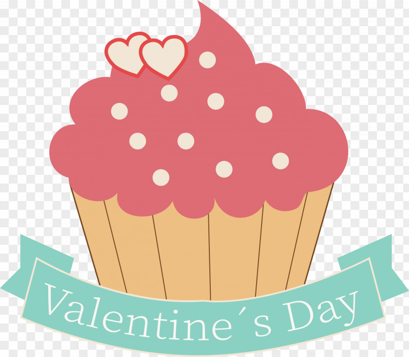 Valentine 's Cup Cupcake Muffin PNG