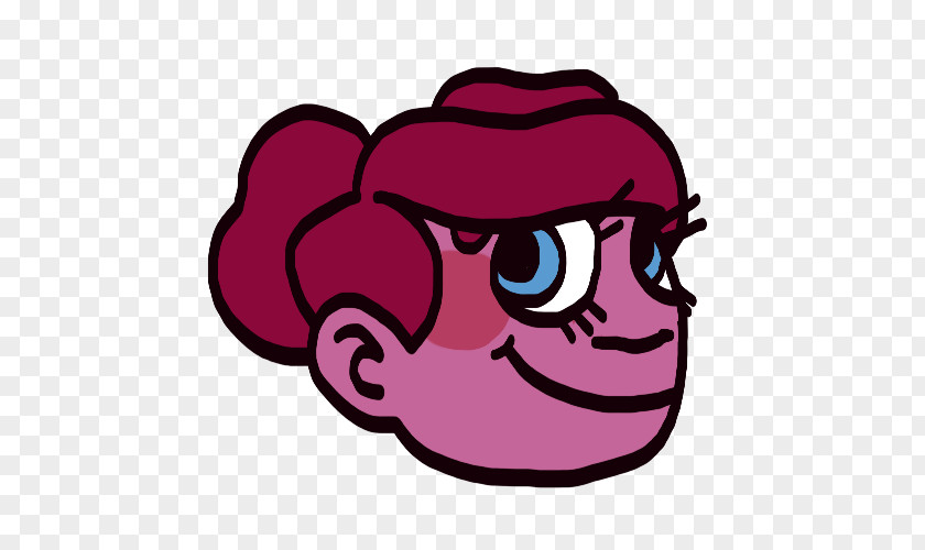 Oldies Snout Character Pink M Clip Art PNG