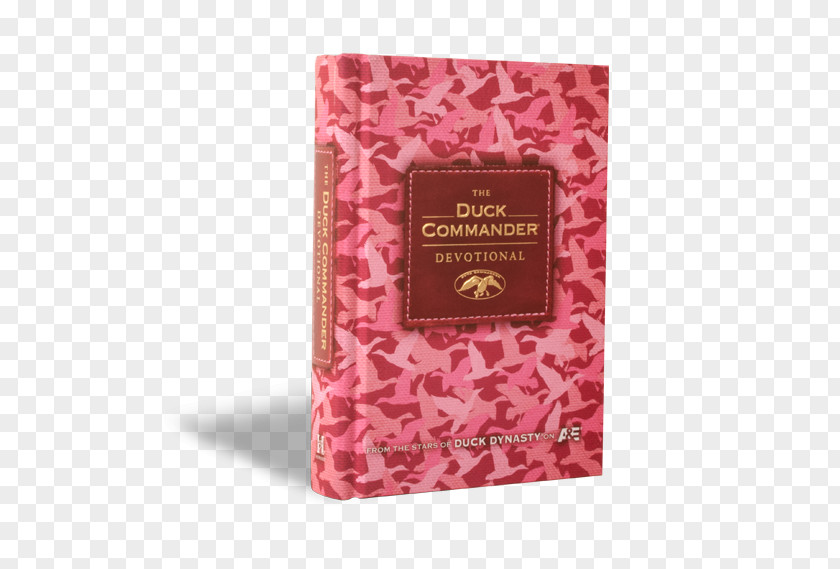Pink Book The Duck Commander Devotional Faith And Family Bible Miss Kay's Kitchen Hardcover PNG