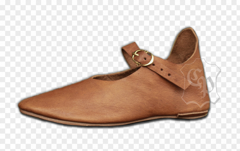 Turnshoe Robe Leather Late Middle Ages PNG