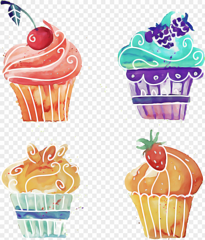 Cookware And Bakeware Ice Cream Cone Baking Cup Cake Decorating Supply Cupcake Dessert Food PNG