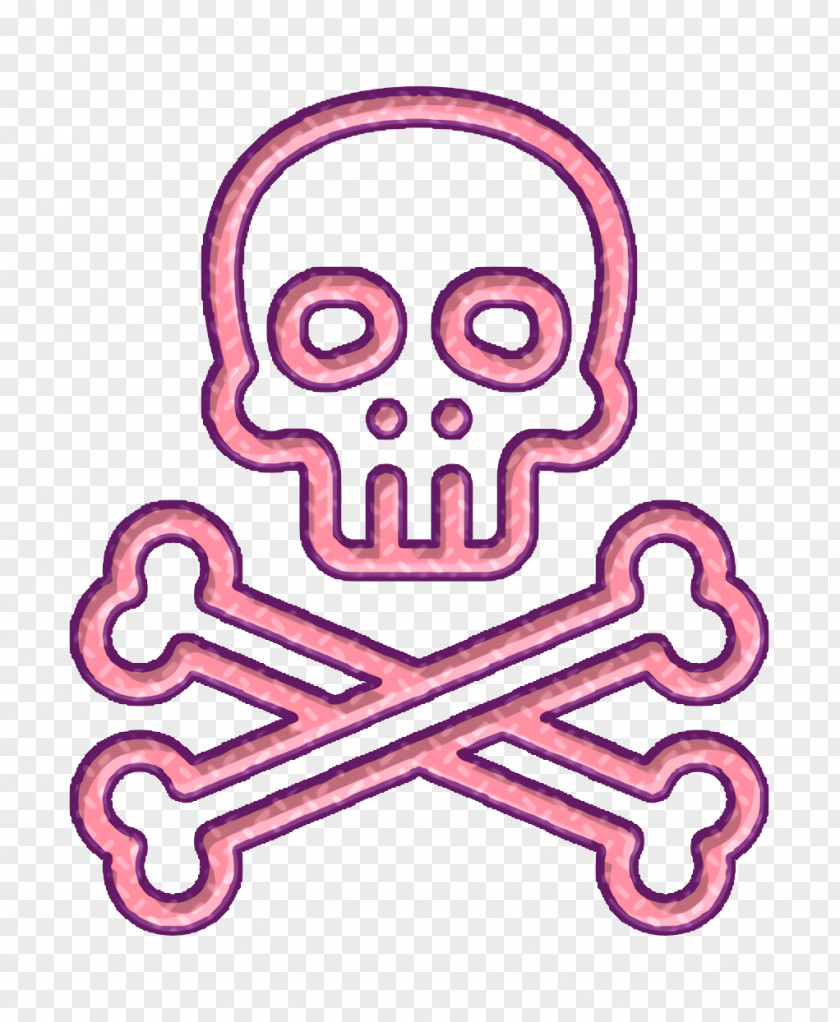 Danger Icon Skull Science PNG