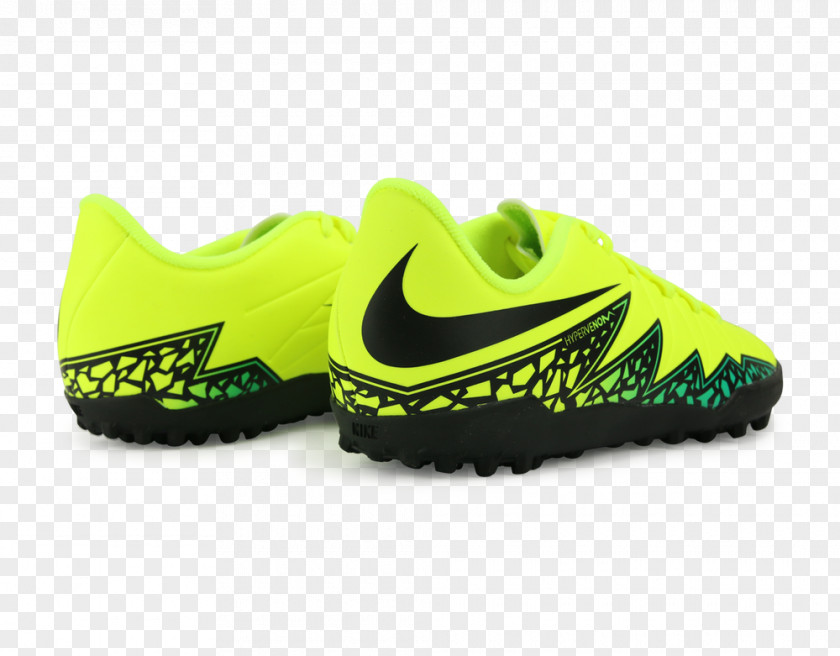 Nike Cleat Youth Hypervenom Phelon II Indoor (Green STRIKE/BLACK) (12.5C) Free Shoe PNG