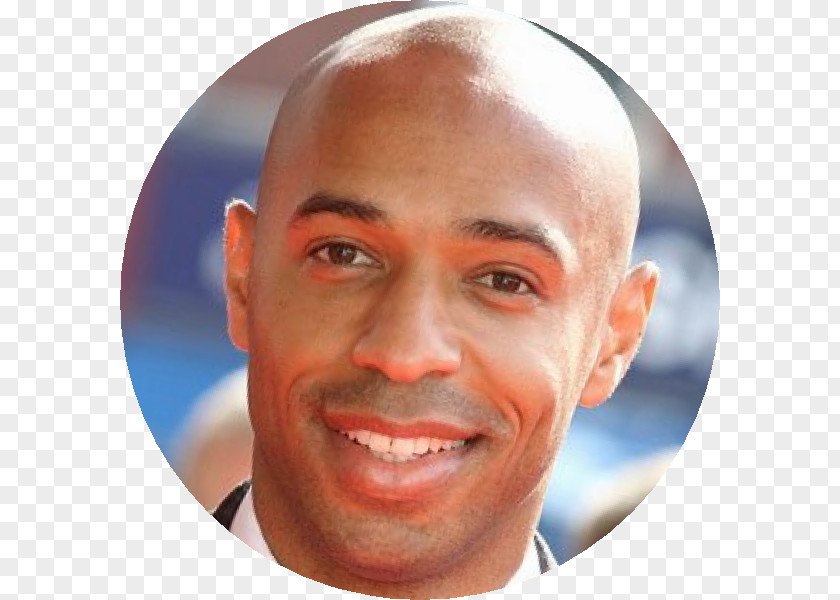 Thierry Henry Cheek Chin Moustache Forehead PNG