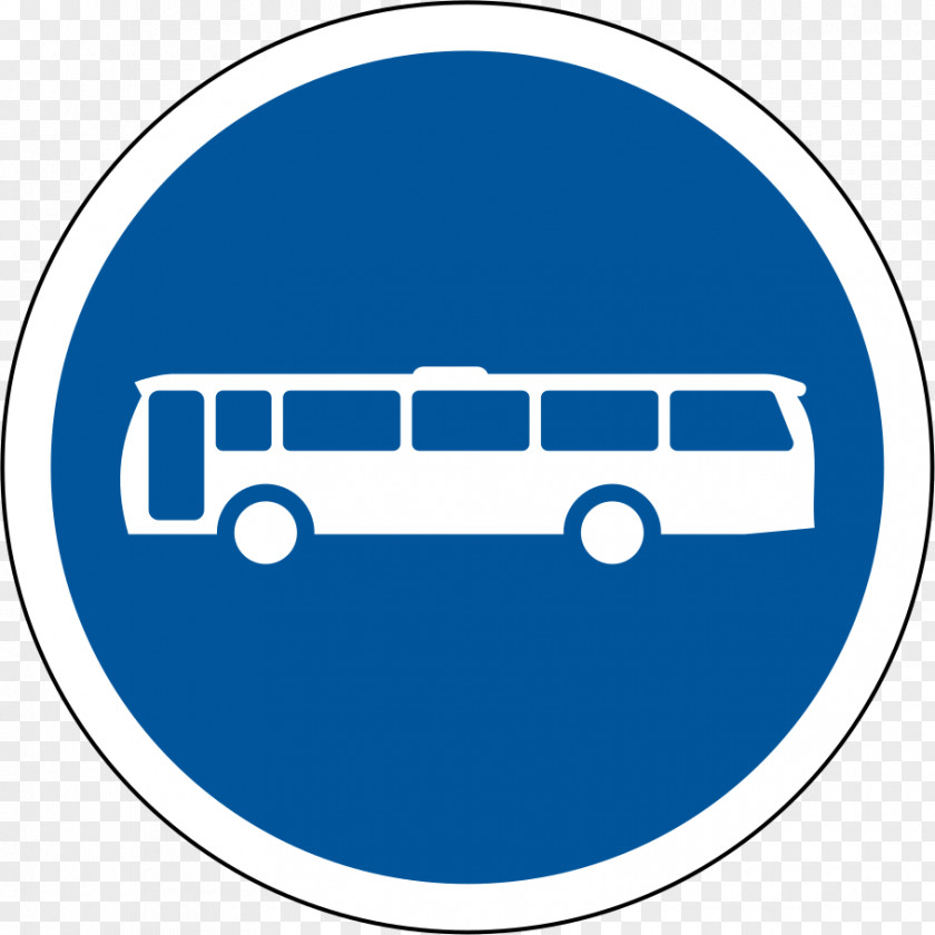 Bus Midibus Traffic Sign Lane Road PNG