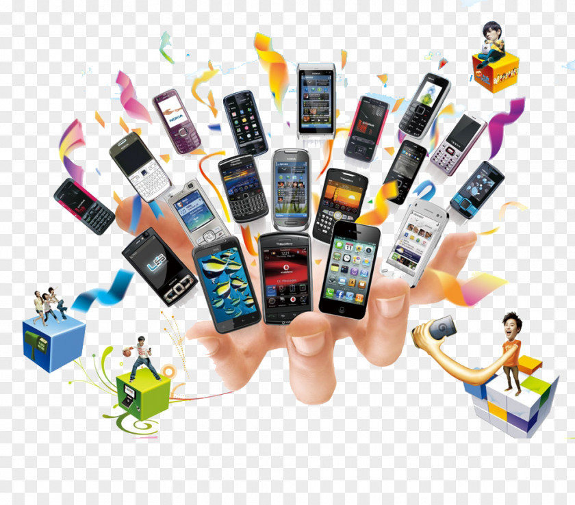 Phone Mobile Smartphone Advertising Poster PNG