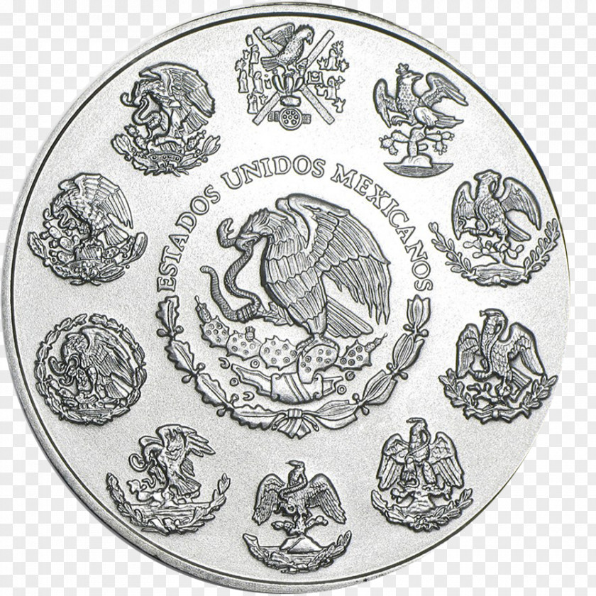 Silver Coin Libertad Bullion PNG