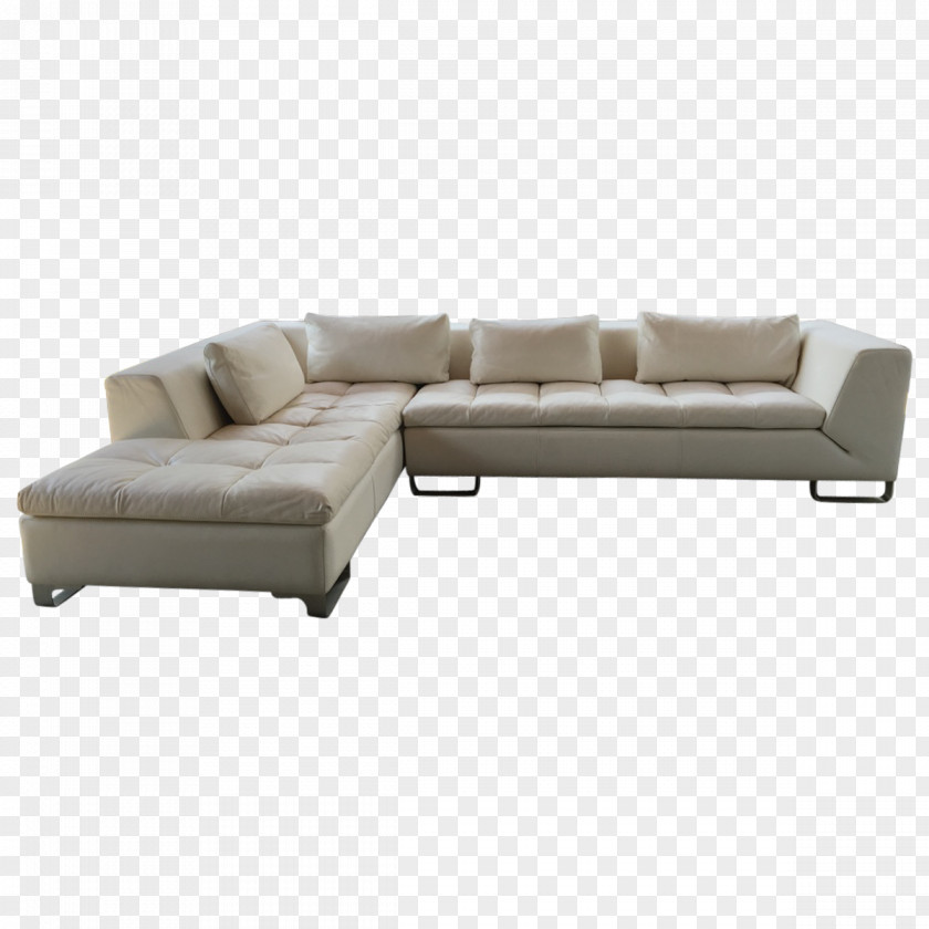 White Sofa Couch Loveseat Furniture Bed PNG