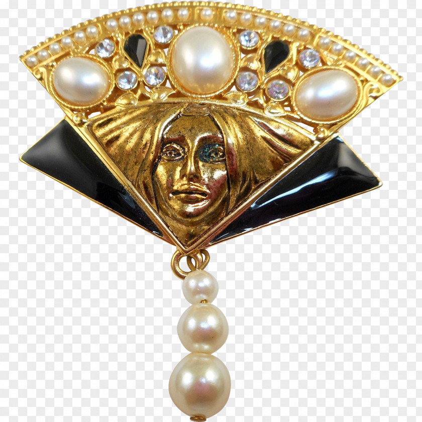 Brooch Earring Jewellery Sales Ruby Lane PNG