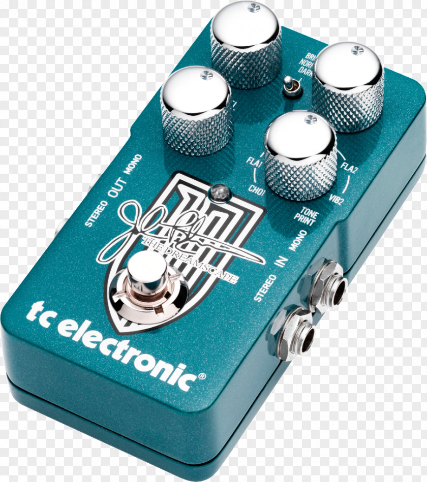 Electric Guitar TC Electronic Dreamscape Effects Processors & Pedals Chorus Effect Musician PNG