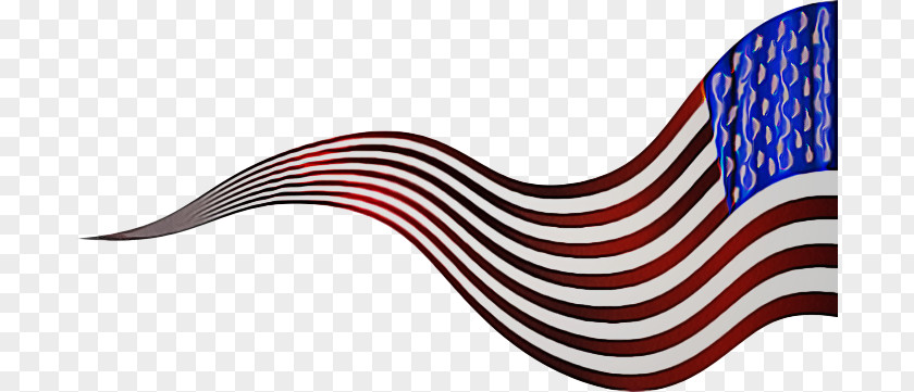 Flag Of The United States Line Clip Art PNG