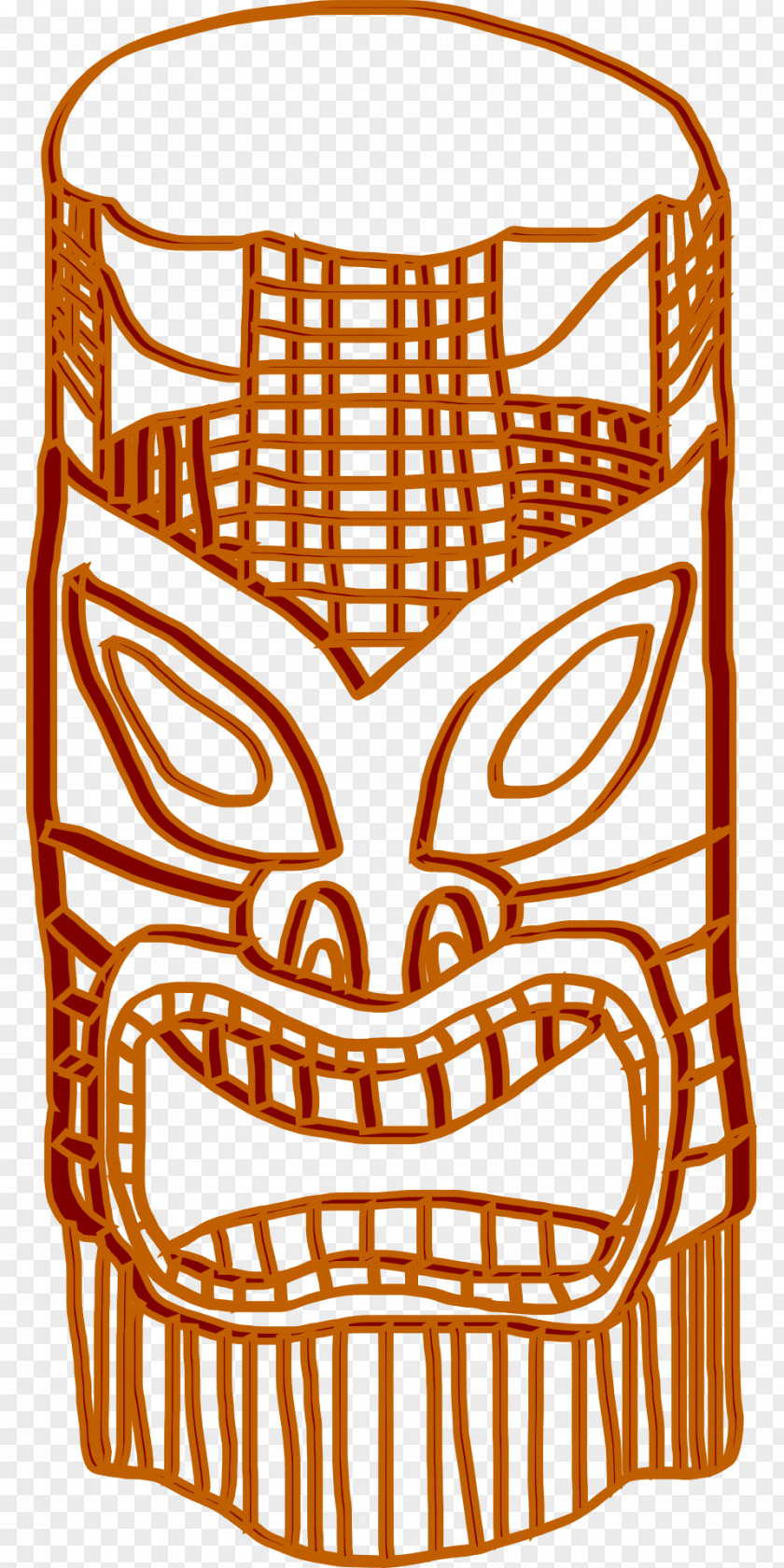Mask Tiki Clip Art PNG