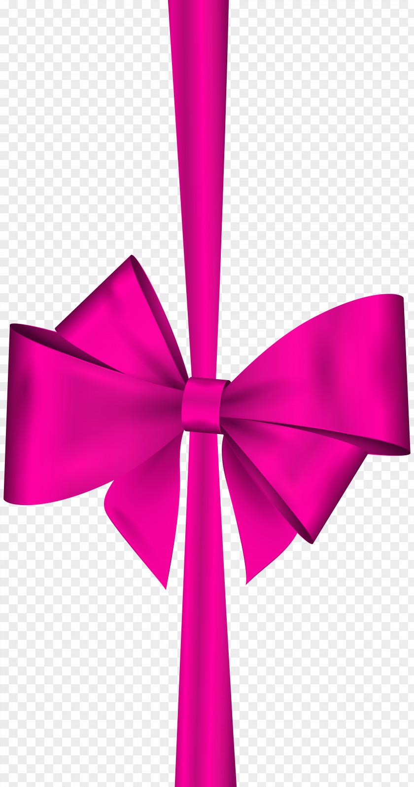 Pink Deco Bow Clip Art Icon PNG