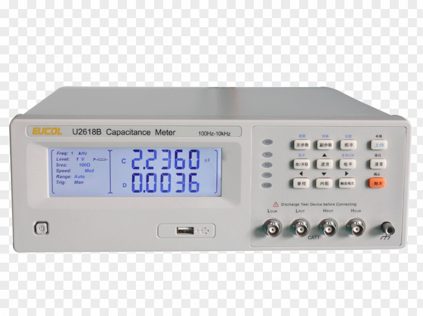 Electronics Capacitance Meter Multimeter Capacitor PNG
