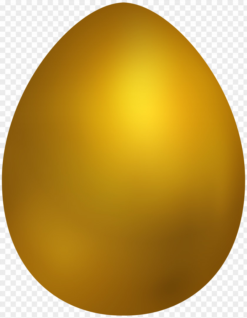 Golden Egg Cliparts Yellow Sphere PNG